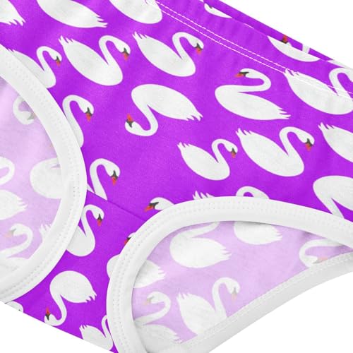 Girls' Underwear Swan Purple Toddle Brief Panties 23029454