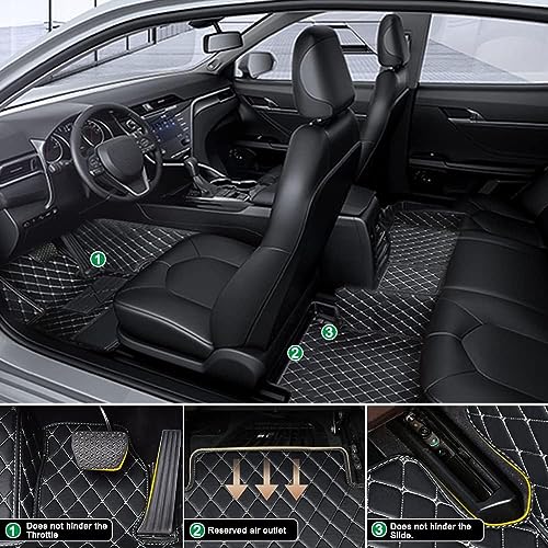 Tapis de sol voiture étanche et antidérapant avec couverture complète