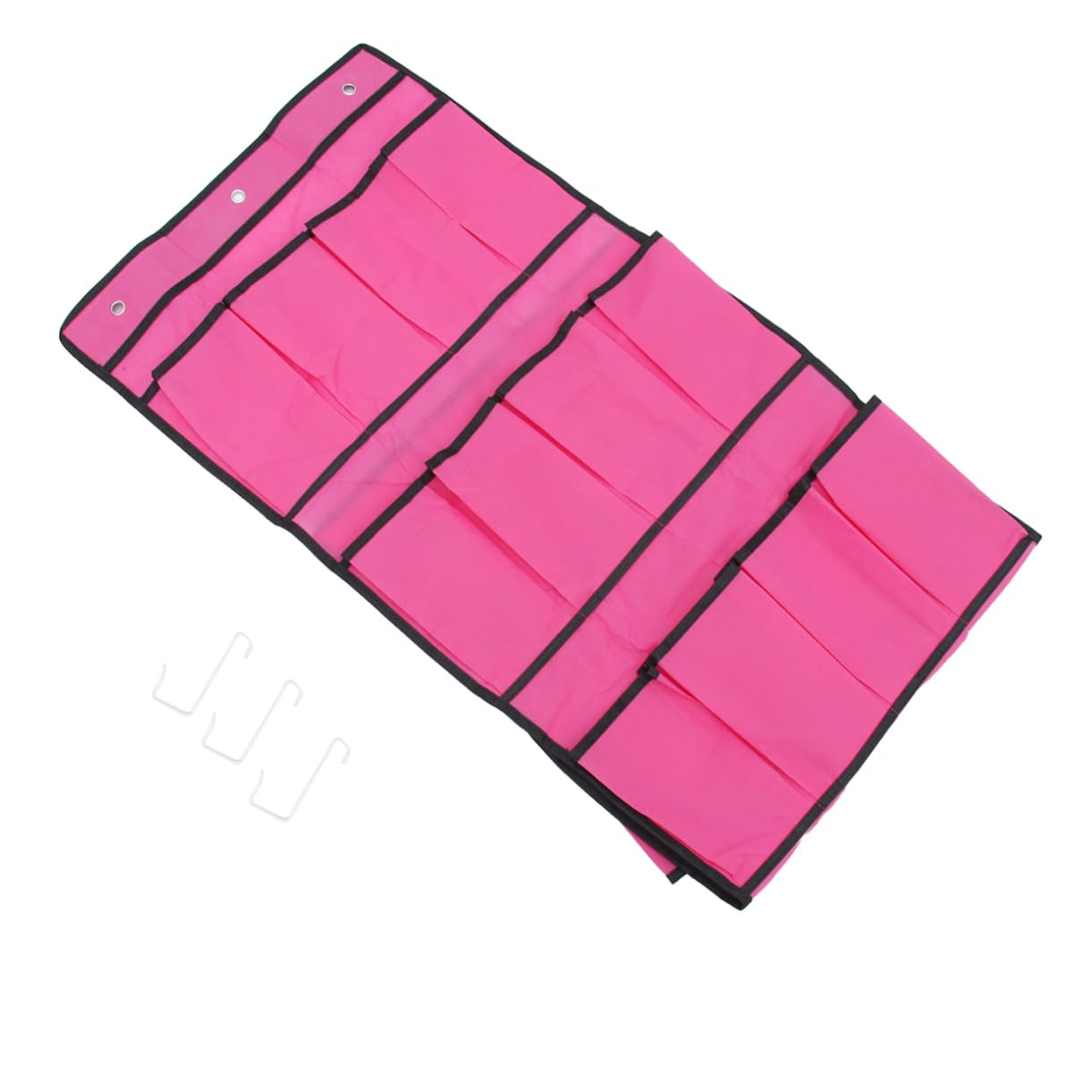 Healifty Over the Door Shoe Organizer Hanging Shoe Holder for Closet Pantry Bathroom Storage with Strong Metal Hooks Space Saving