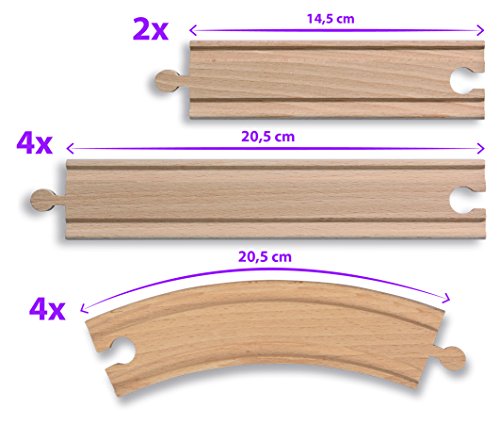 Eichhorn Bahn: Schienenset, groß - Image 5