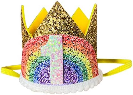 Amazon Co Jp 1歳 誕生日 バースデー ハット 王冠 数字 帽子 クラウン パーティー 記念日 お祝い飾り付け グッズ おもちゃ