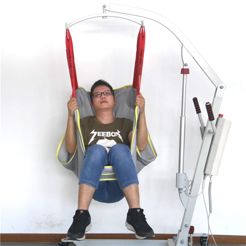 Cinturón de traslado para discapacitados, arnés de elevación de cuerpo completo para pacientes, arnés de transferencia resistente, arnés de elevación de poliéster impermeable, cómodo, reutilizabl