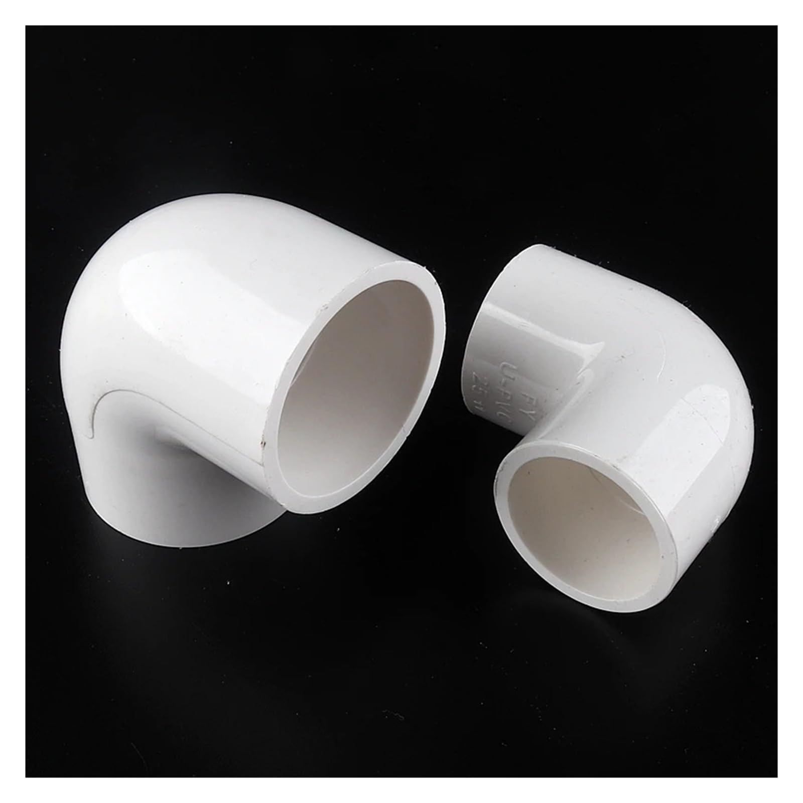 Tuyau en PVC, diamètre intérieur 20~50mm, connecteur coudé égal à 90 °, raccords d'alimentation eau plastique, pièces du système d'irrigation, 5 Convient pour l'irrigation(40mm inner dia,10pcs)