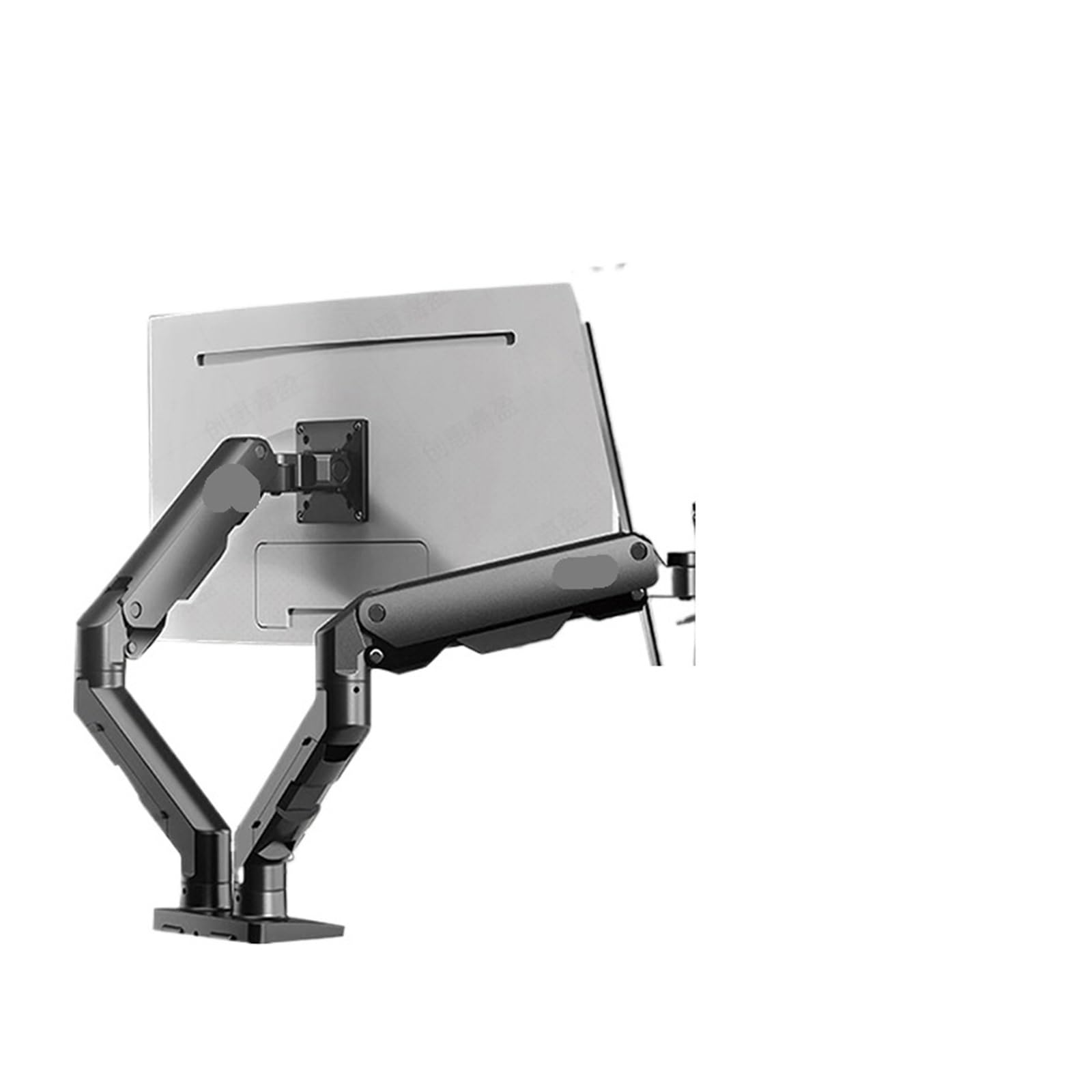 Support double écran bras robotisé robuste pour moniteur PC 65-G - 2