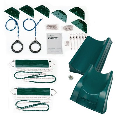 Pioneer Deluxe DIY Play Set Hardware Kit with Slide (wood NOT included)