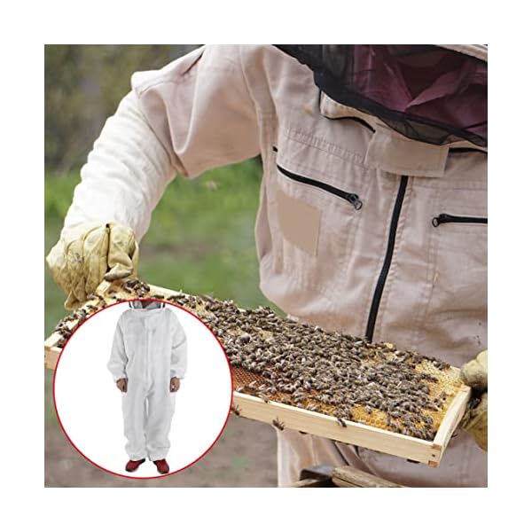 IzzDynno Bienenanzug, Bienenzuchtanzug, super Dicker Bienenzuchtanzug faltbar Zaun – Bild 3