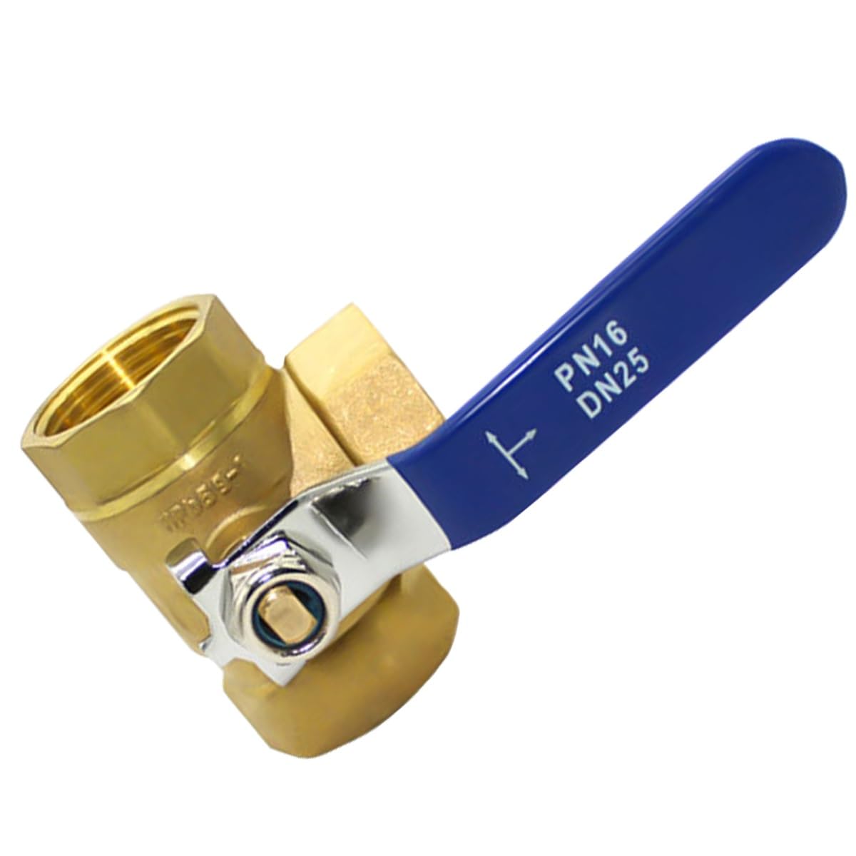 Valvola A Sfera Intercettata In Ottone, 3/4" Barb, 1 Pz