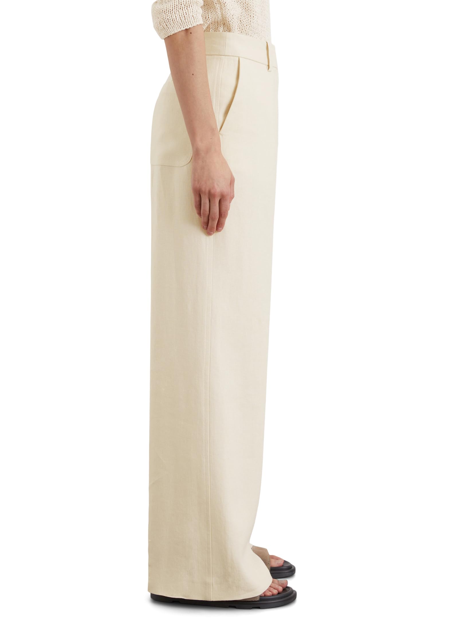Marc O'Polo Damen Anzughose elegant Wide Fit
