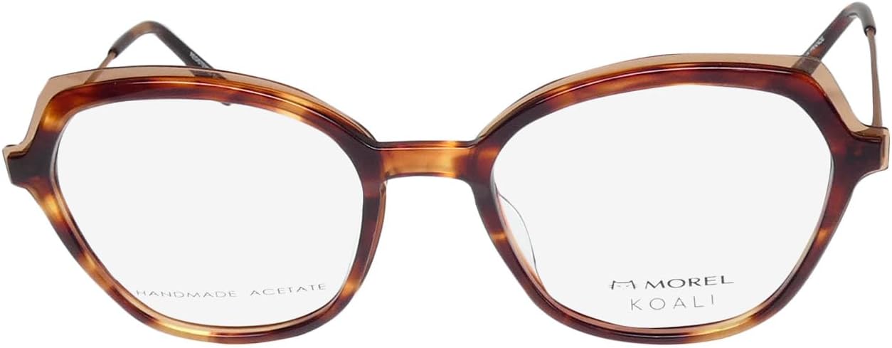 MOREL Koali 20086k Eyeglass Frame/Glasses Premium Acetate Handmade In France With Clear Demo Lenses