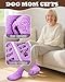 VQTZLQ Mothers Day Gifts for Mom Wife Grandma Daughter, Gifts for New Mom Sister, Anniversary, Christmas Gift for Women Mom Dog Lovers, Valentines Day for Her Women, Funny Fuzzy Slipper Socks.