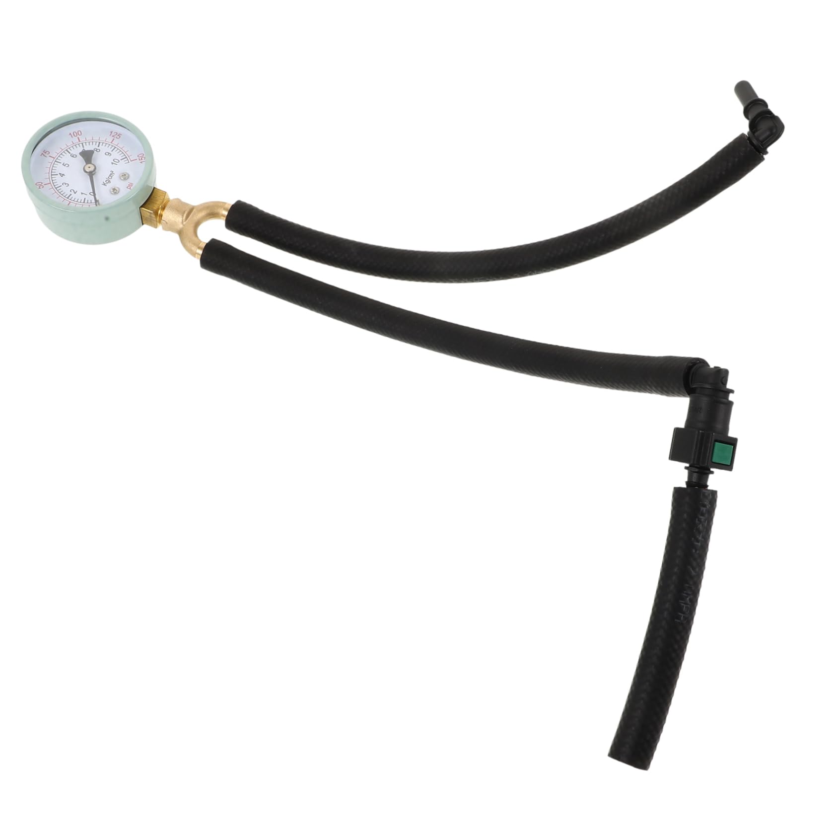 Gatuida 4 Piezas Manómetro De Gasolina Medidor De Gas Manómetro De Gas del Motor Medidor De Presión De Gasolina del Coche del De Combustible Pegamento para Plastico