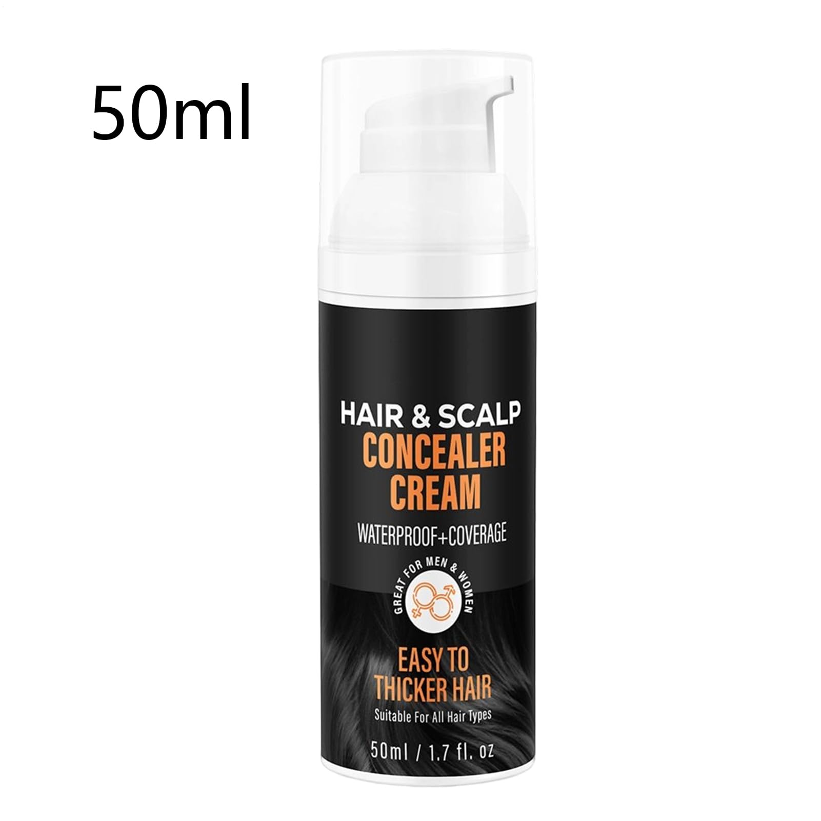 Pelliccia per cuoio capelluto, crema di riempimento per zone calve – Crema naturale per radici 50 ml per capelli più pieni e maggiore densità di attaccatura dei capelli in uomini e donne