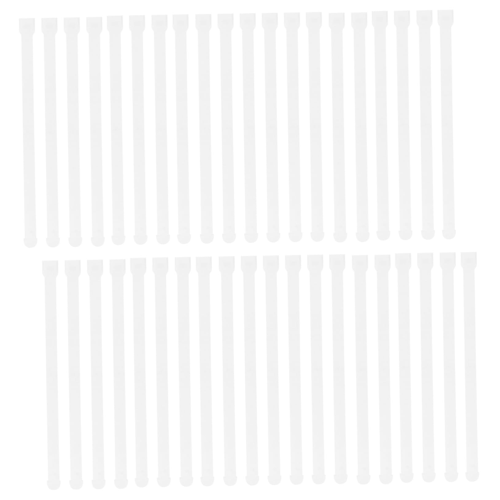 Unomor 100pcs Vertical Blinds Connectors Curtain Pulley Accessories for Home Office Hotels Restaurants Easy to Install Convenient Repair