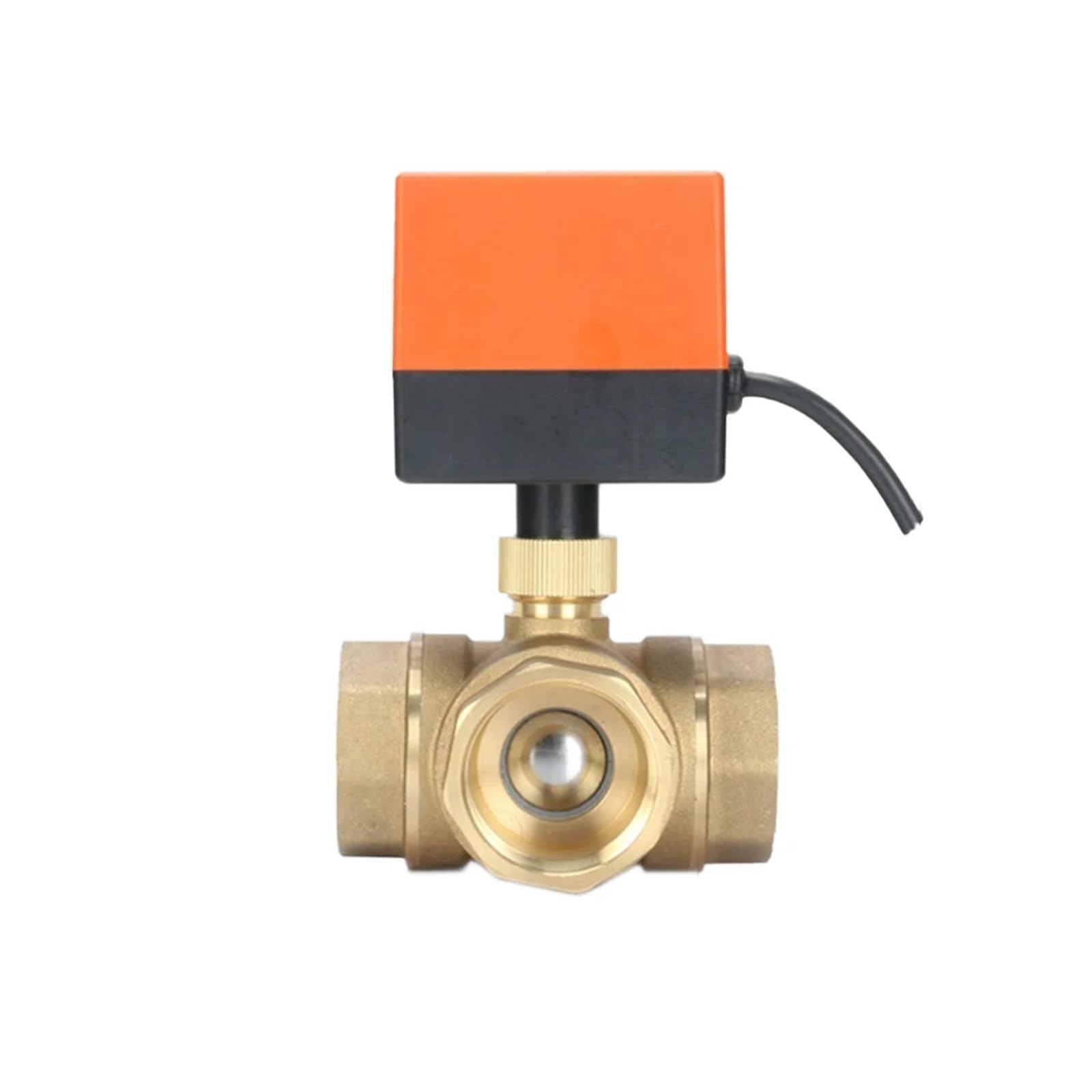 VSPPJYFG 1/2" 3/4" 1" 1-1/4" 1-1/2" 2" Motorized Ball Valve 3-Wire 2 Control Brass Electric Ball Valve 3-Way Motorized Ball Valve(DN15)