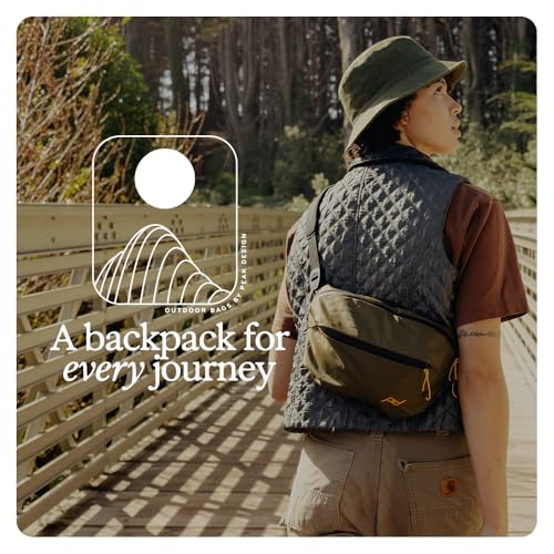 Peak Design Outdoor Sling 2L Kelp Bolsa transversal ajustable miniatura 7