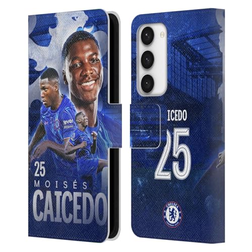 Protégez votre Samsung S23 5G avec l'étui portefeuille Chelsea FC Moisés Caicedo