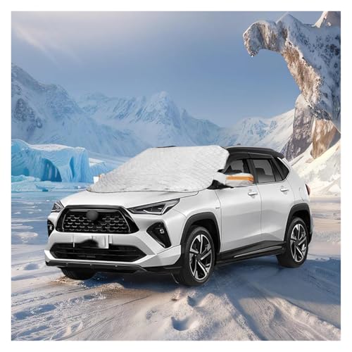 Couverture de pare-neige de voiture Toyota Yaris Cross idéale pour les départs au ski en montagne