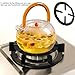 WQAPVHBG Wok Ring for Gas Stove, 5.24in Diameter Wok Stand with 0.1in Thickness, Gas Ring Reducer Stand, Iron Stove Support for Gas Stoves to Fix Moka Pots and Coffee Pots (1)