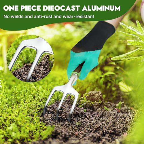 Set de Jardinería Pesado de 9 Piezas con Bolsa miniatura 4