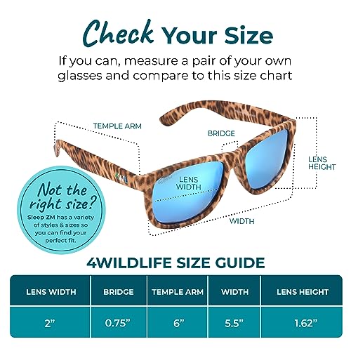 Image of Sleep ZM WildLife Themed Sunglasses to Save Animals