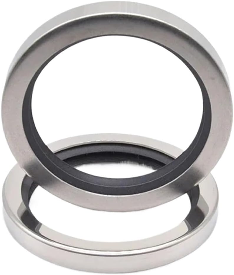 1pcs 50 * 68 * 8 Oil Seal with Stainless Steel Housing Single Lip and Dual Lip Screw Air Compressor Spare Parts(40x50x27)