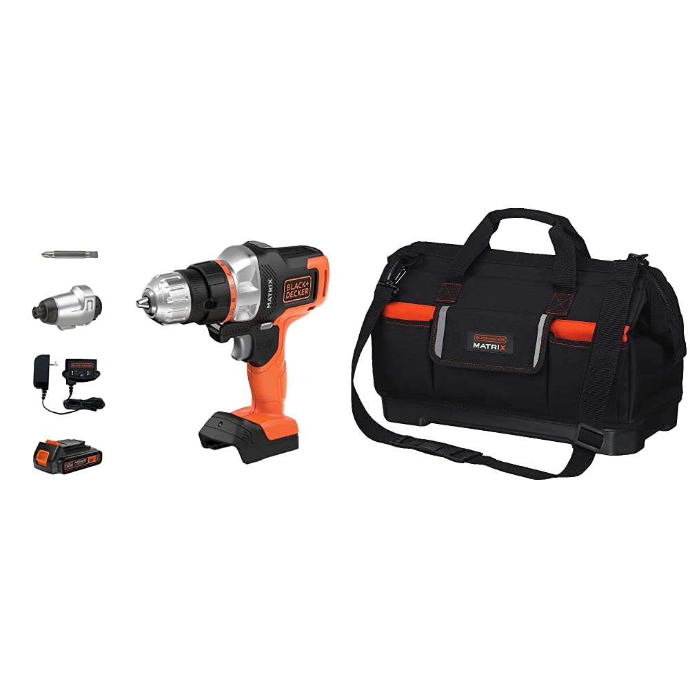 Buy BLACK+DECKER 20V MAX Matrix Cordless Drill Combo Kit, 2Tool with