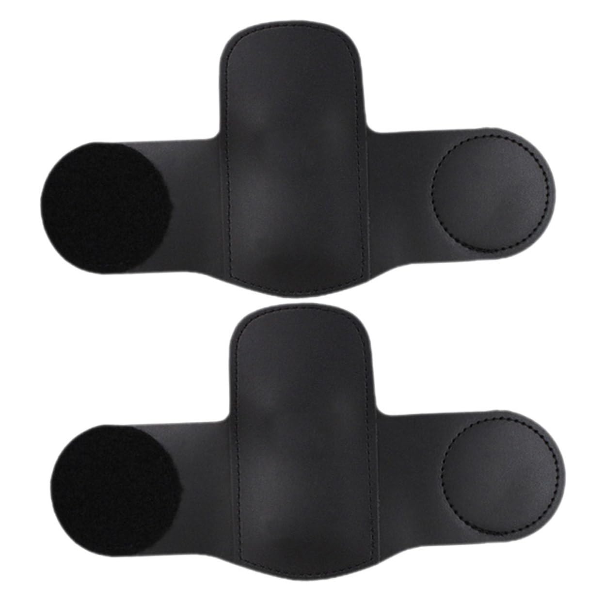 MAGICLULU 2 Series Soporte De Estetoscopio De Cuero De Protector Y Clip Para Estetoscopios Accesorio Y Portátil Para Profesionales Salud 2 Piezas*2