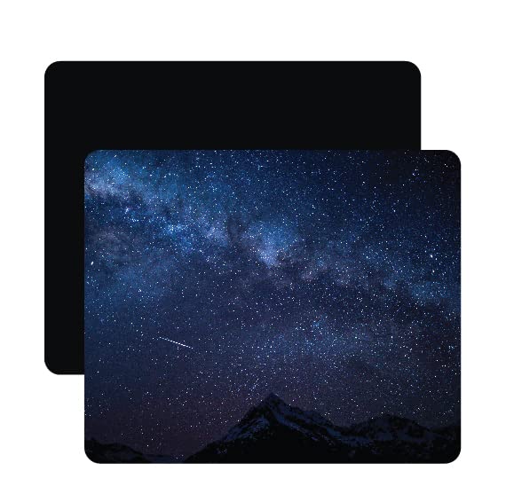 woopme® Stars in Sky Mouse Pad Printed Anti Skid Computer Accessories Laptop PC Gaming Professional Mouse pad (20 x 24 CMs) - Image 4