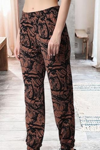 Image of POPWINGS Casual Printed Joggers for Women || Stylish Western Women Joggers for Summer || Pull-On Women Joggers Pants || Women Joggers for Summer