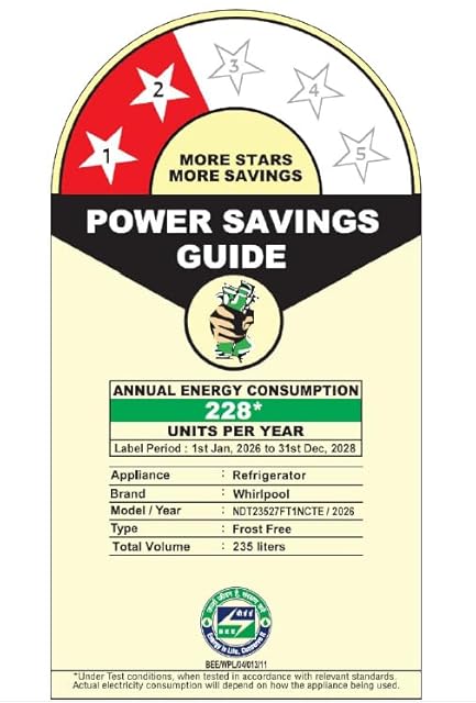 Whirlpool 235 L 2 Star Frost-free inverter Double Door Refrigerator (NEO SP278 PRM LUNAR STEEL(2S, 2026 Model)-Y, 2026 Model) view 2