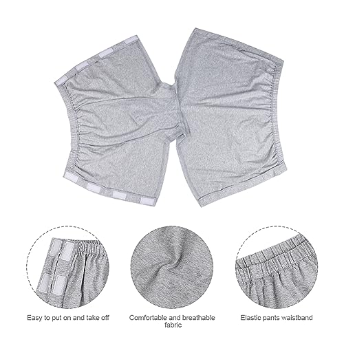 Mens Tear Away Shorts Breakaway Athletic Shorts Post Surgery Underwear Cotton Boxer Briefs Side Open Short Pant4