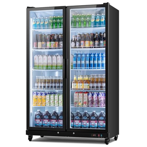 Yeego 37.8 Cu.Ft Glass Door Beverage Fridge