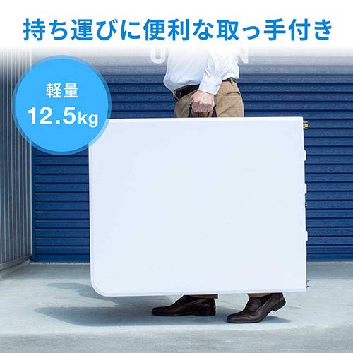 Amazon.co.jp: イーサプライ 折りたたみテーブル アウトドア 樹脂天板