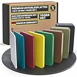INNONEXXT® Premium Unterlegplatten | 60 x 40 mm 160er Set | Abstandshalter...