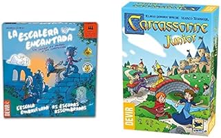 Comprar Devir La Escalera Encantada (Bgesca) + Carcassonne Junior Juego De Mesa, Multicolor, 27.5 X 6.5 X 19 Cm (Bgcarjtr)