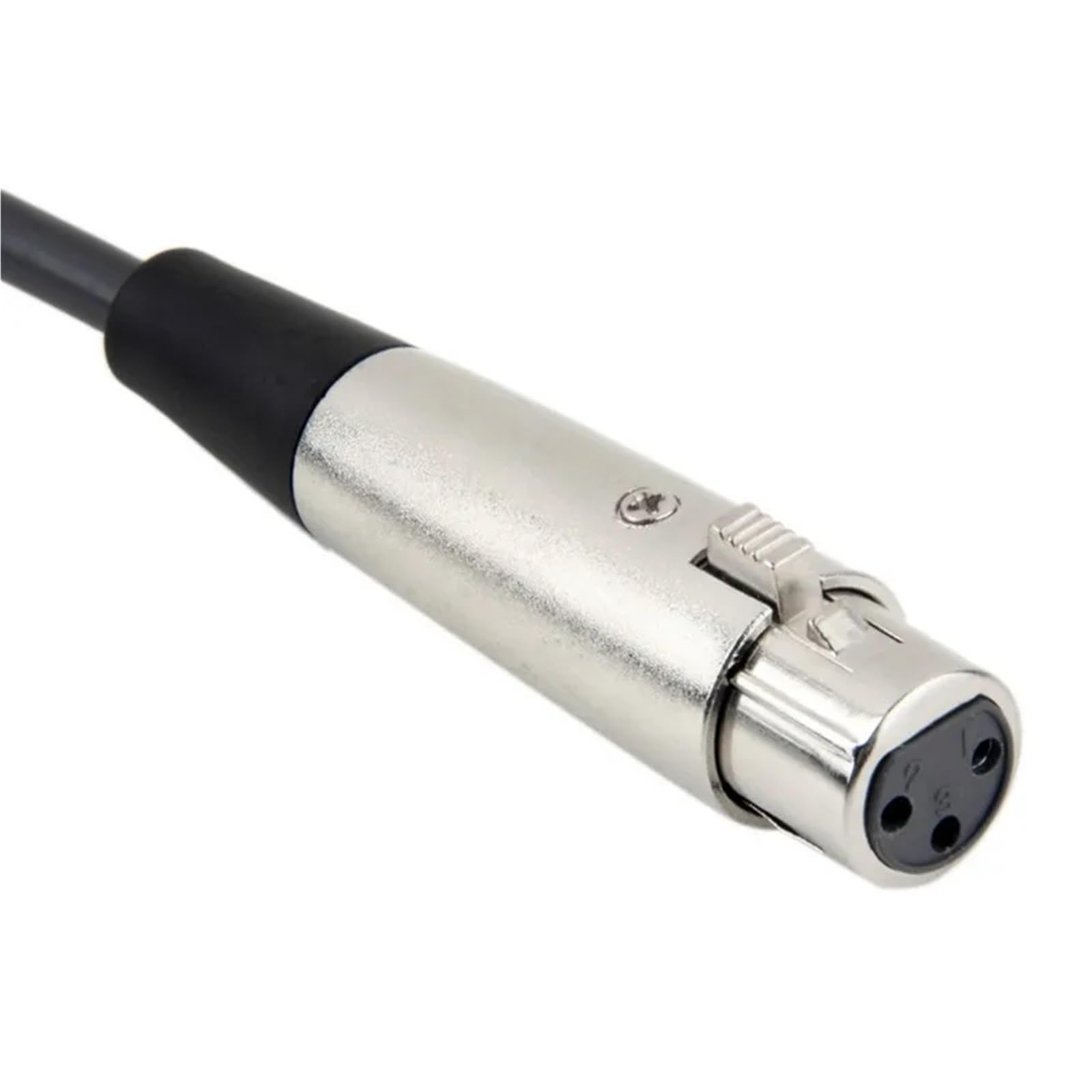 Cavo adattatore for microfono professionale da 3 m USB maschio a XLR femmina, cavo di collegamento for microfono, cavo di prolunga audio for microfono, nero, 50 pezzi
