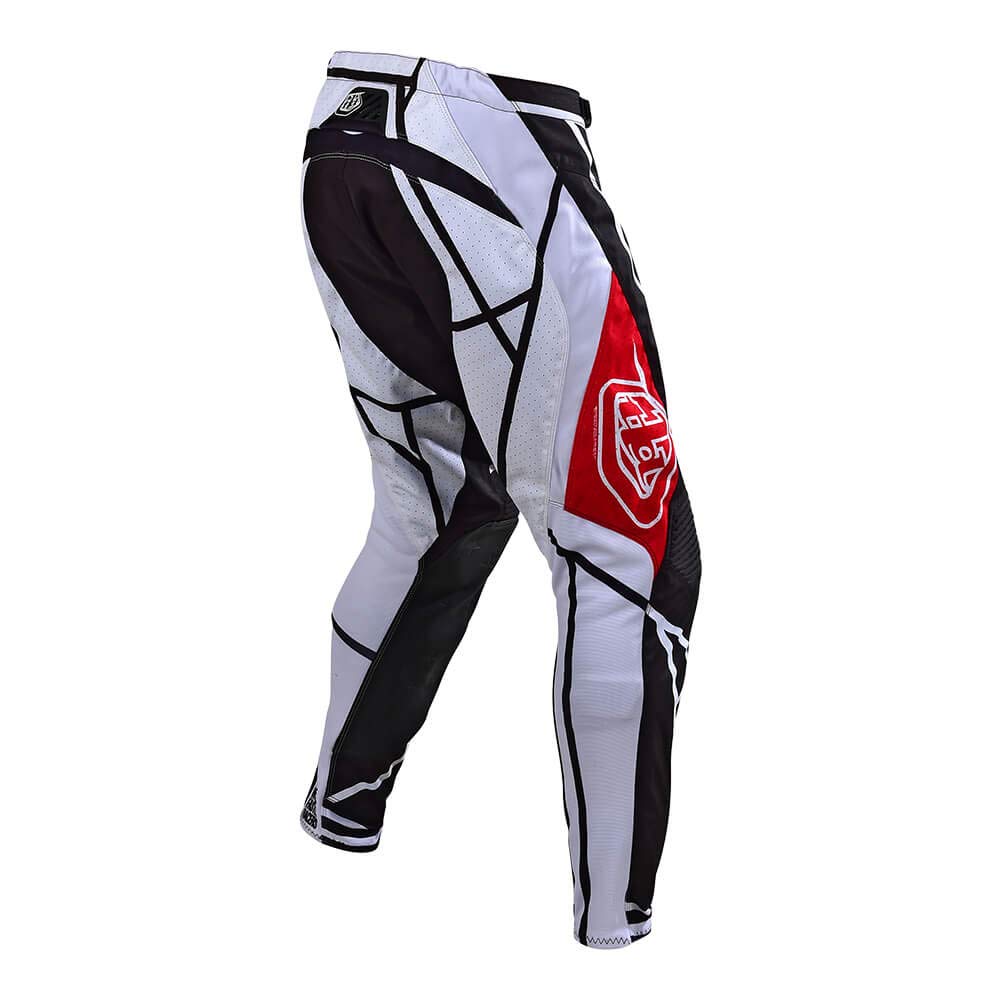 Troy Lee Designs Men's Off-Road Motocross Motorcycle SE Metric Pants (Black/White, 28)