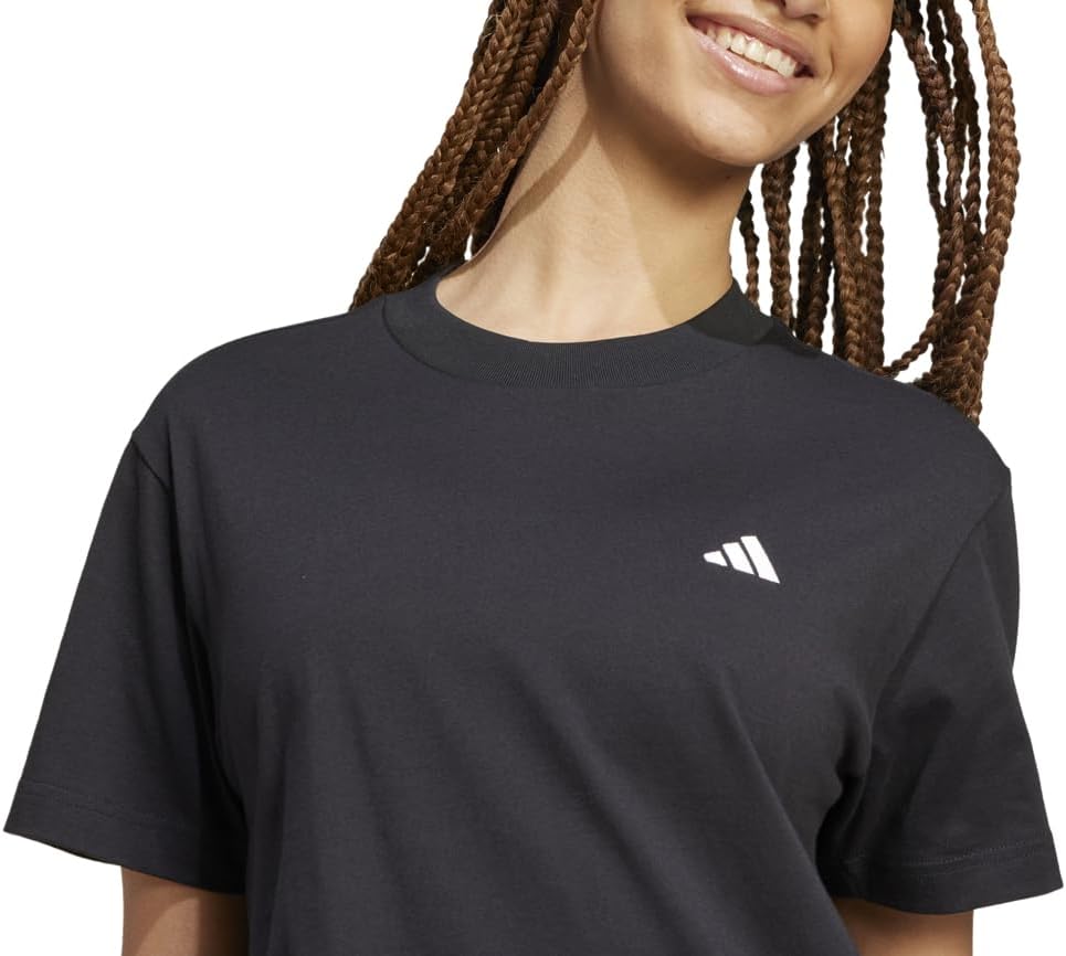 adidas Women's Essentials Small Logo Cotton T-Shirt image 3