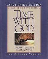 Time With God/Large Print 0849950694 Book Cover