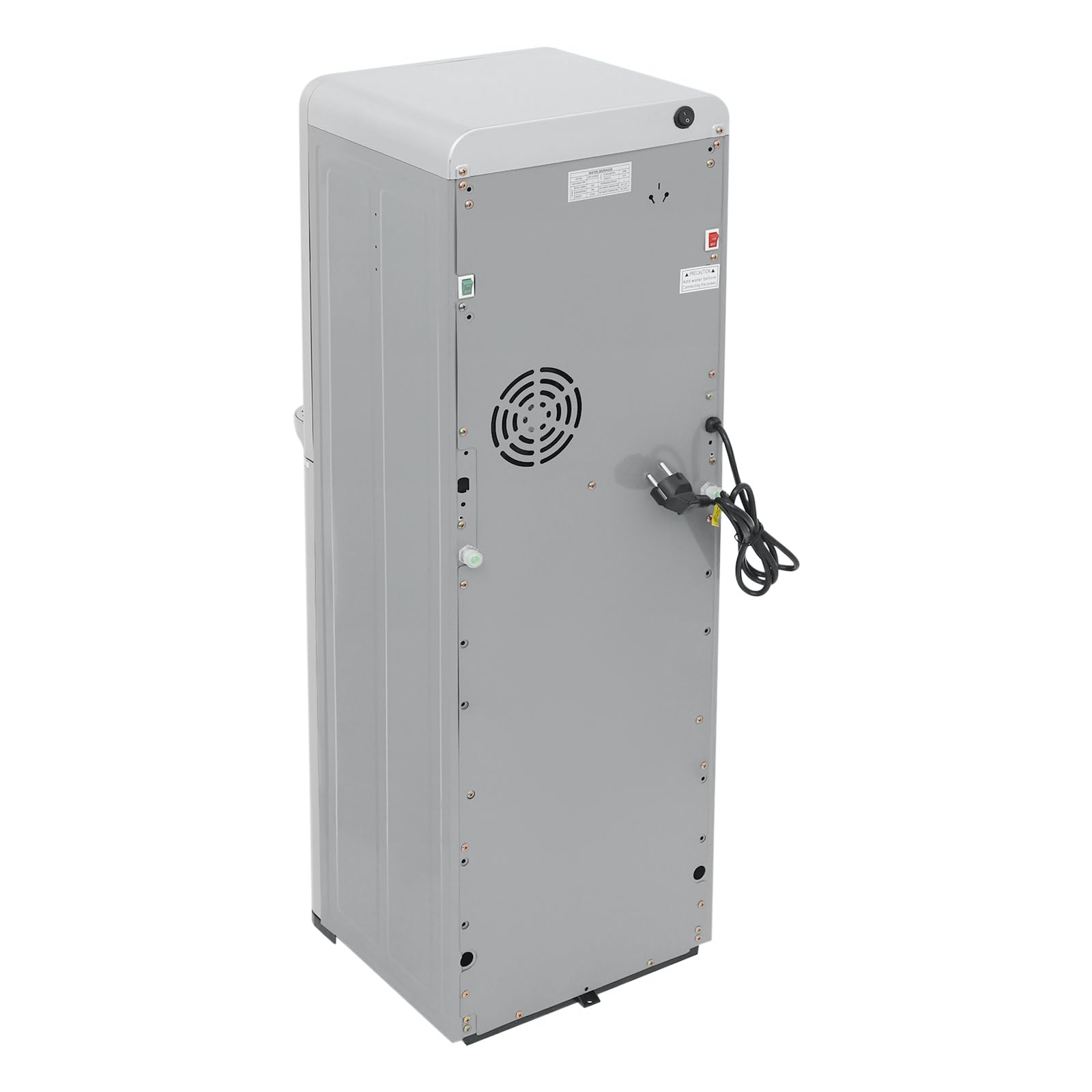 Distributore di acqua calda da 550 W, con caricamento a pavimento, a freddo, doppia funzione, elettrico, 85 ~ 95 ℃, per casa, ufficio, camera da letto, soggiorno, argento