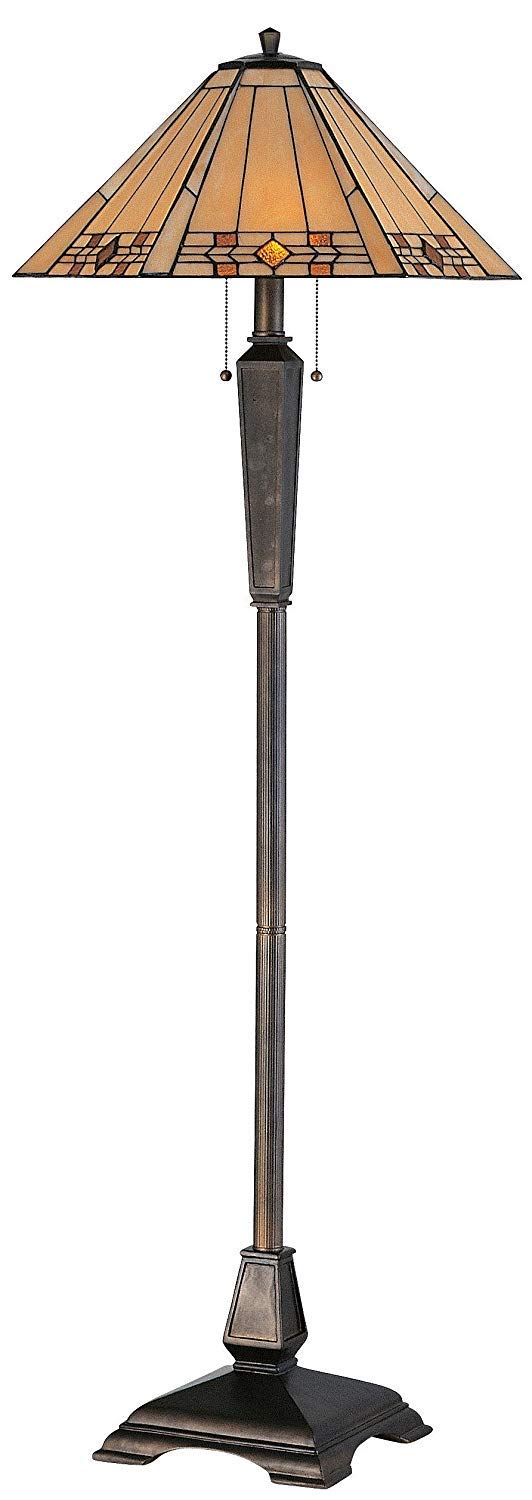 Kenroy Home 33043BRZ Classic Floor Lamp, 58.5 Inch Height, 20 Inch Diameter, Bronze Finish