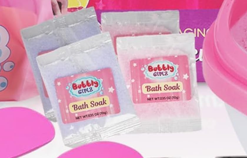 Bath Soaks for Kids Spa Day Kit for Girls