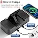 DPNAO 9-in-1 Wireless Charging Station with Bluetooth Speaker, Alarm Clock, FM Radio, Night Light – Compatible iPhone 17/16/15/SamsungS25/S24/Android, USB/Type-C/AUX, Phone Holder, Adjustable Display