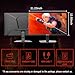 SANSUI Gaming Monitor, 24 Inch 180Hz, FHD 1080P 1ms 110% sRGB Computer Monitor, HDMI DP Ports VESA Support for Game Office (HDMI Cable Included)