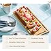HOMESPHERE Cake Display with Lid – Acacia Wood Dessert Stand & Wooden Charcuterie Board with Lid for Loaf Cakes, Bread, Pastries, Cheese, Large Rectangle Wood Tray Platter & Acrylic Cover, 15 x 6.25”