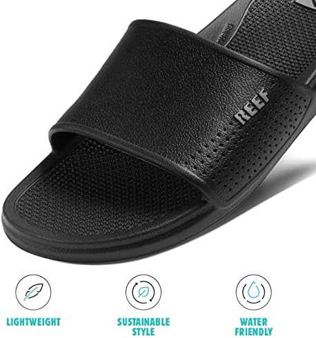 Reef Men's Oasis Slide Sport Sandal, Black, 13 | Image 4