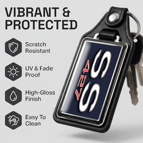 Image of Brotherhood Car Key Chain for Chevelle - Classic Models Keychain for Men and Women Gift Key Ring