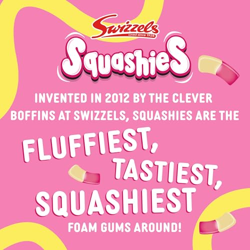 Swizzels Drumstick Squashies Rhubarb & Custard Flavour 120g (Pack of 3)