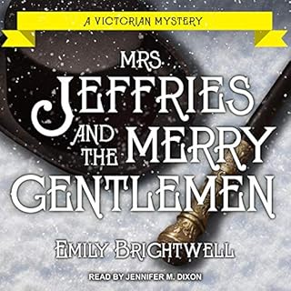 Mrs. Jeffries and the Merry Gentlemen Audiolibro Por Emily Brightwell arte de portada