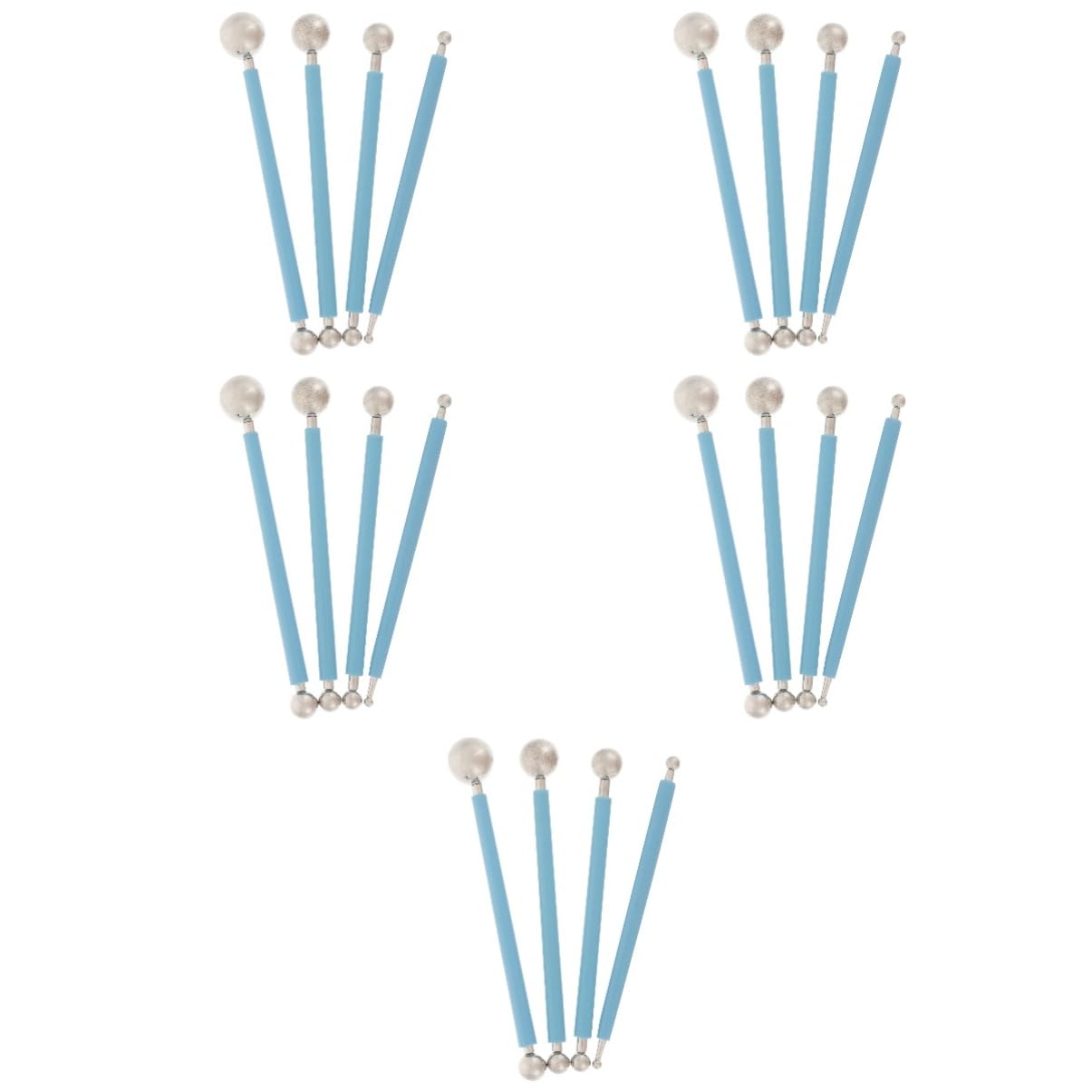 Artibetter 20piezas Herramientas De Escultura De Arcilla Estilos De Doble Punta Para Modelado y Detalle Para Proyectos De Cerámica y Manualidades